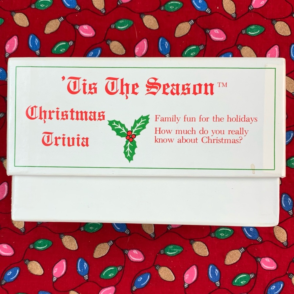 ‘Tis The Season’ Christmas Trivia Game. 2000.